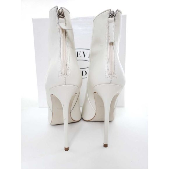 Steve Madden Via Leather Point Toe Stiletto Bootie - Picture 5 of 8